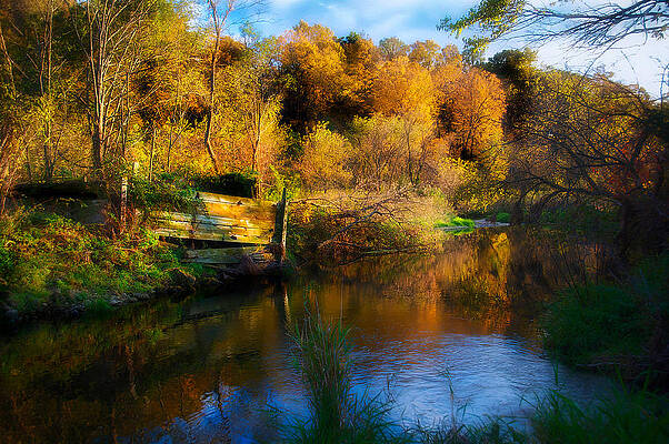 Galena Pond — color photograph by Jim Signorelli